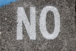 Does "no" mean I should always take "no" for an answer?